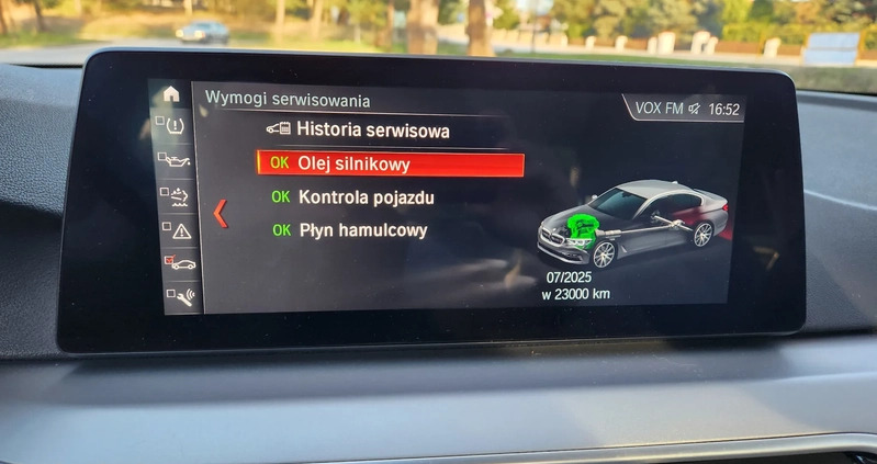 BMW Seria 5 cena 119998 przebieg: 161000, rok produkcji 2019 z Kielce małe 466